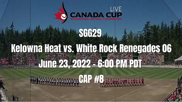 SGG29 -Kelowna Heat U16 vs. White Rock Renegades 06